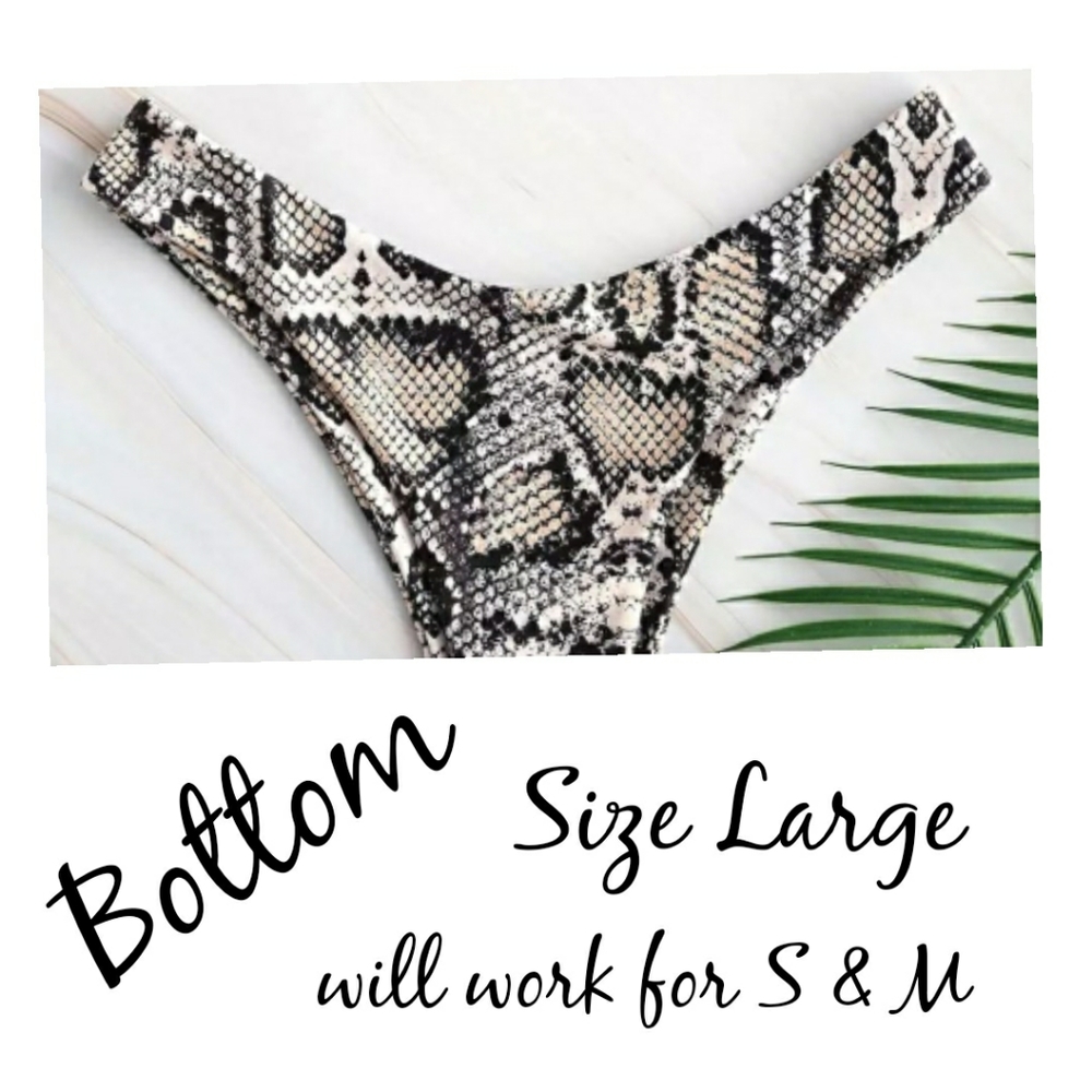 Snake Print Bikini - Picture 4 of 11